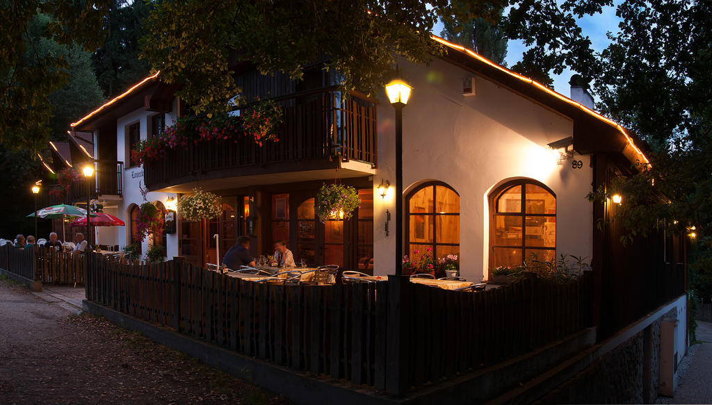 Lovecky Hotel Jivak Loučeň Buitenkant foto